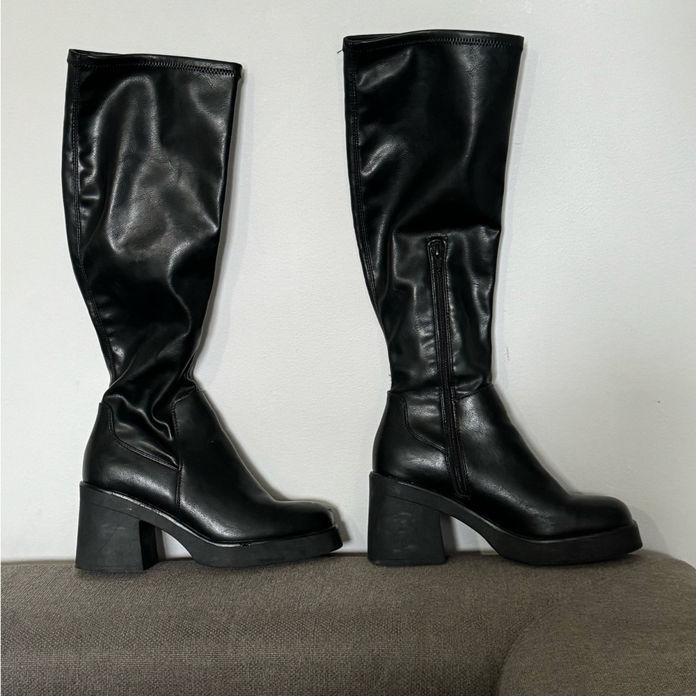 Knee high boots